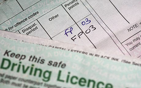 6 points on licence in first year