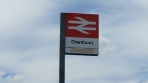 grantham BR sign